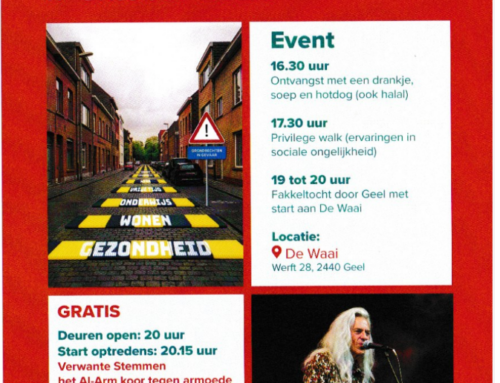 Fakkeltocht tegen kansarmoede
