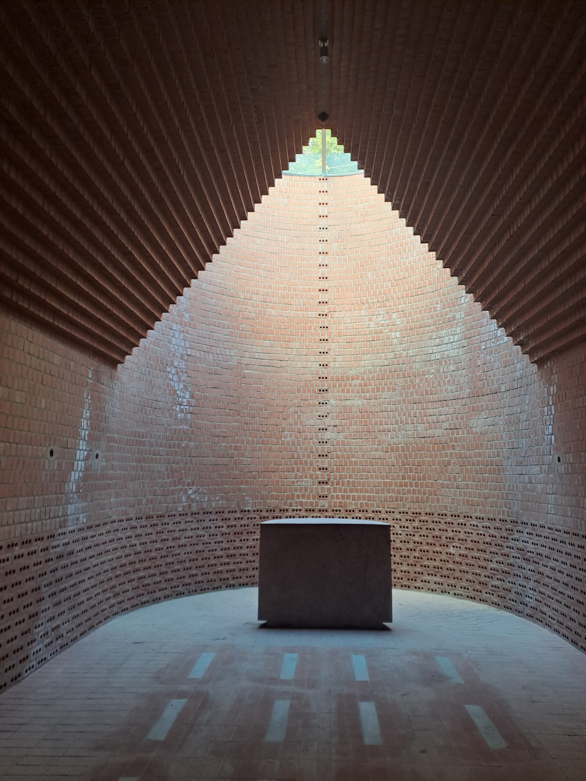 Ontwerp of detail van de nieuwe kerk