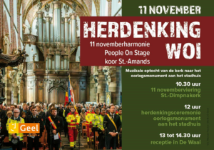 Affiche Wapenstilstand Geel
